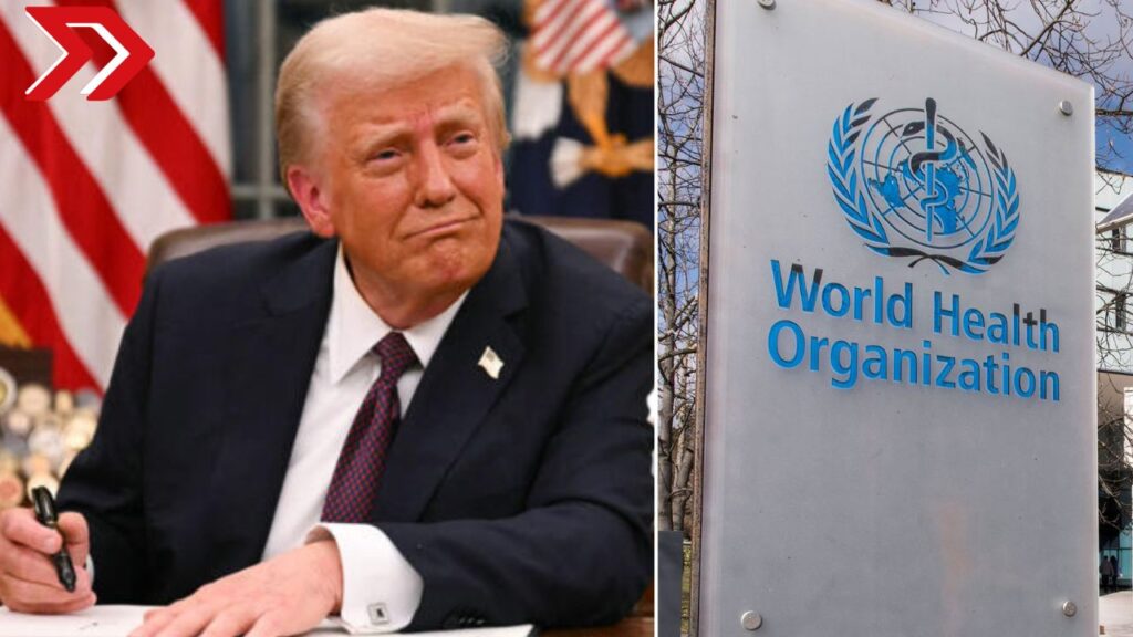 Donald Trump inicia la retirada de EE.UU. de la OMS, con posibles impactos en la salud global y la respuesta a pandemias.