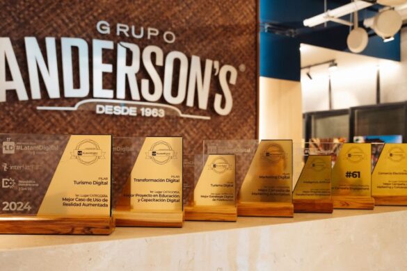 ¡Grupo Anderson's es nominado en los Premios LATAM by Interlat 2025! El gigante restaurantero conquista la escena digital latinoamericana.