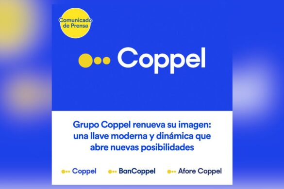 Grupo Coppel presentó hoy la evolución de su identidad visual con la transformación de su emblemática llave a una más versátil y contemporánea