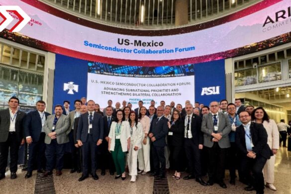 México y Estados Unidos celebran foro binacional sobre semiconductores con participación de 22 estados mexicanos.